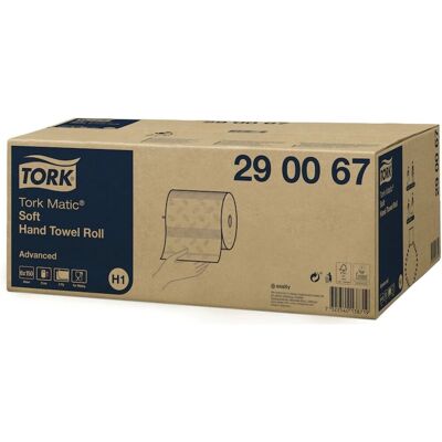 Ręcznik w roli biały miękki 2w (6 sztuk) 21x25cm TORK MATIC H1 290067 celuloza Ręcznik w roli biały miękki 2w (6 sztuk) 21x25cm TORK MATIC H1 290067 celuloza