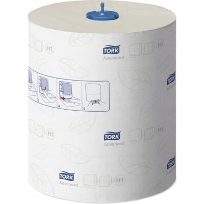 Inny producent Ręcznik w roli biały miękki 2w (6 sztuk) 21x25cm TORK MATIC H1 celuloza Inny producent Ręcznik w roli biały miękki 2w (6 sztuk) 21x25cm TORK MATIC H1 celuloza
