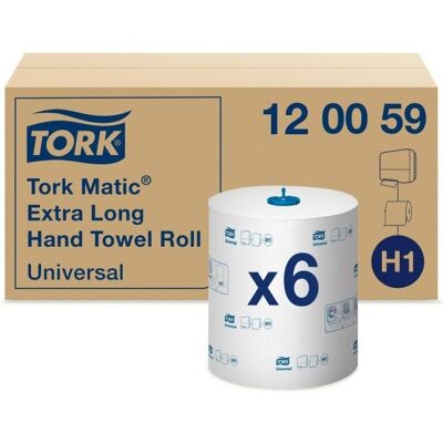 Inny producent Ręcznik w roli TORK 120059 Matic H1 6 rolek Inny producent Ręcznik w roli TORK 120059 Matic H1 6 rolek