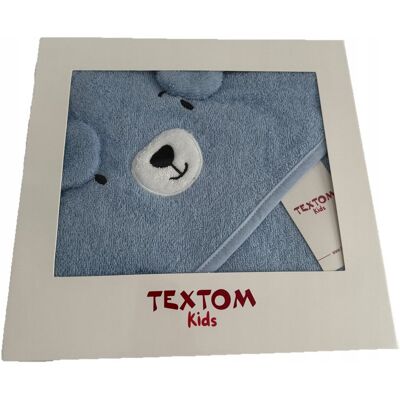 Textom Ręcznik Z Kapturem Ponczo Bawełniane Dla Chłopca Na Basen Plaże Premium Textom Ręcznik Z Kapturem Ponczo Bawełniane Dla Chłopca Na Basen Plaże Premium