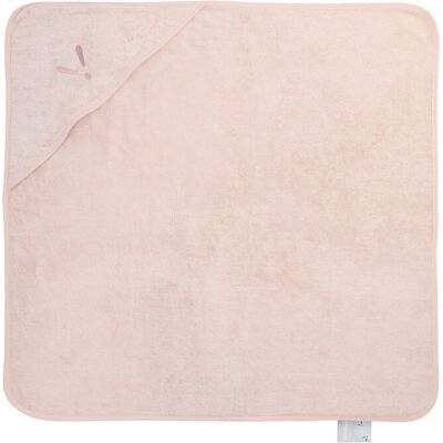 Piapimo Ręcznik Z Kapturkiem 90 X 90 Cm Bambusowo-Bawełniany Różowy Z Haftem Kolekcja Towelpower Piapimo Ręcznik Z Kapturkiem 90 X 90 Cm Bambusowo-Bawełniany Różowy Z Haftem Kolekcja Towelpower
