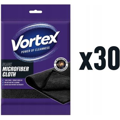 ŚCIERECZKA ŚCIERKA MIKROFIBRA RĘCZNIK DO CZYSZCZENIA VORTEX 30 × 1 szt ŚCIERECZKA ŚCIERKA MIKROFIBRA RĘCZNIK DO CZYSZCZENIA VORTEX 30 × 1 szt