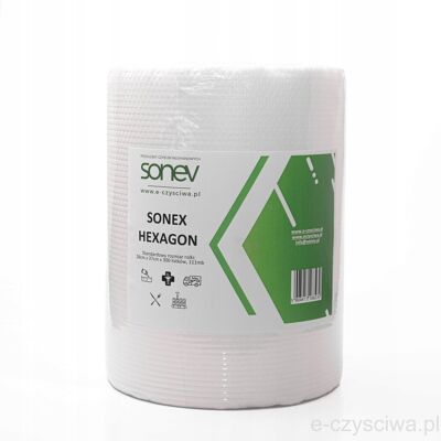 Inny producent Super chłonne ręcznik, ściereczki gastronomiczne SONEX HEXAGON - 300 szt. Inny producent Super chłonne ręcznik, ściereczki gastronomiczne SONEX HEXAGON - 300 szt.