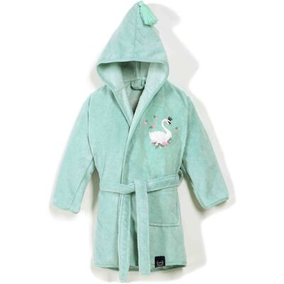 Moonlight Swan - Bamboo Soft - Mint - Small - szlafrok Moonlight Swan - Bamboo Soft - Mint - Small - szlafrok