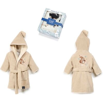 La Millou Szlafrok Bamboo Soft - Small - Sand - Pretty Barbara La Millou Szlafrok Bamboo Soft - Small - Sand - Pretty Barbara