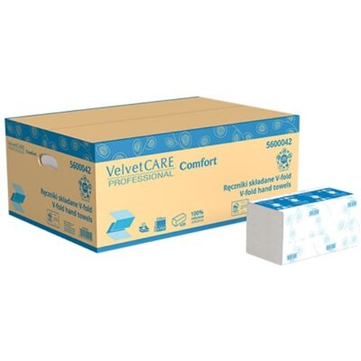 VelvetCARE - Ręcznik V-Fold Comfort 23x23 a'3000 VelvetCARE - Ręcznik V-Fold Comfort 23x23 a'3000