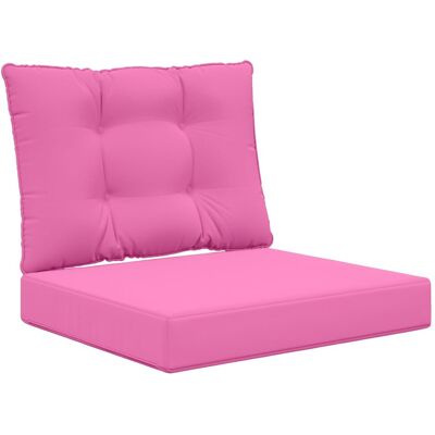 vidaXL Poduszka do sofy na zewnątrz 2 pcs Różowy Poliester vidaXL Poduszka do sofy na zewnątrz 2 pcs Różowy Poliester