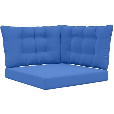 vidaXL Poduszka do sofy na zewnątrz 3 pcs Turkusowy Poliester vidaXL Poduszka do sofy na zewnątrz 3 pcs Turkusowy Poliester