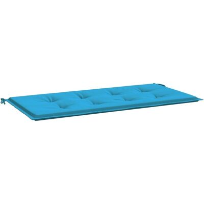 vidaXL Poduszka na ławkę ogrodową Niebieska 100x50x3 cm Oxford Tkanina - Ławka ogrodowa vidaXL Poduszka na ławkę ogrodową Niebieska 100x50x3 cm Oxford Tkanina - Ławka ogrodowa