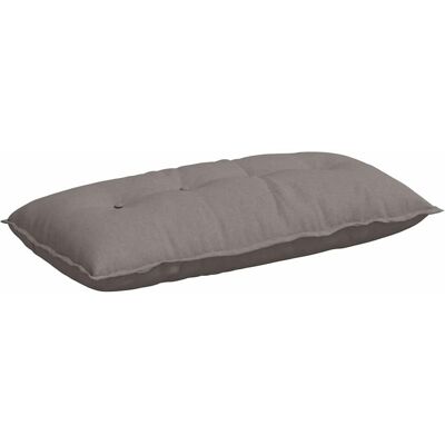 vidaXL Poduszka na plecy Ciemnoszary 100 x 19 x 50 cm tkanina vidaXL Poduszka na plecy Ciemnoszary 100 x 19 x 50 cm tkanina