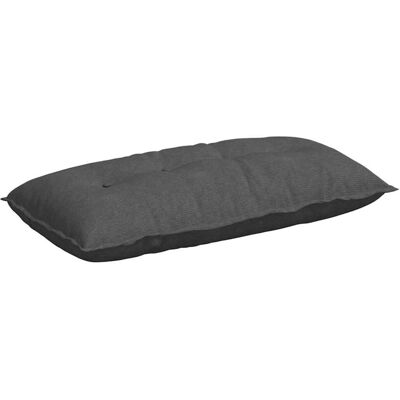 vidaXL Poduszka na plecy Ciemnoszary 100 x 50 cm Tkanina sztruksowa vidaXL Poduszka na plecy Ciemnoszary 100 x 50 cm Tkanina sztruksowa