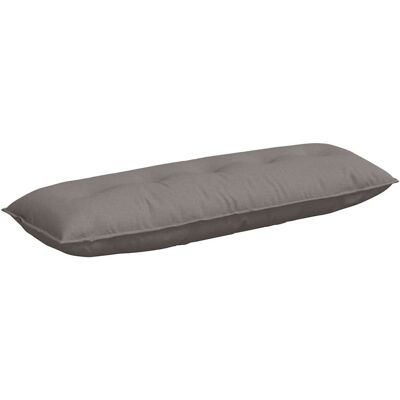 vidaXL Poduszka na plecy Ciemnoszary 140 x 19 x 50 cm tkanina vidaXL Poduszka na plecy Ciemnoszary 140 x 19 x 50 cm tkanina