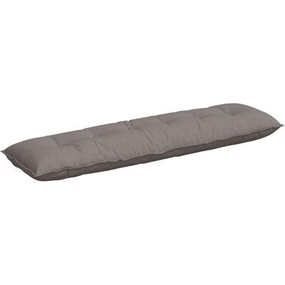 vidaXL Poduszka na plecy Ciemnoszary 180 x 19 x 50 cm tkanina vidaXL Poduszka na plecy Ciemnoszary 180 x 19 x 50 cm tkanina