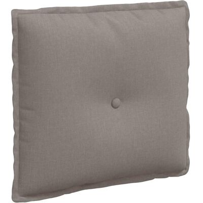 vidaXL Poduszka na plecy Ciemnoszary 50 x 19 x 45 cm tkanina vidaXL Poduszka na plecy Ciemnoszary 50 x 19 x 45 cm tkanina
