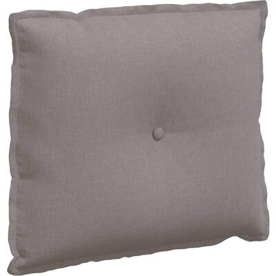 vidaXL Poduszka na plecy Ciemnoszary 60 x 19 x 50 cm tkanina vidaXL Poduszka na plecy Ciemnoszary 60 x 19 x 50 cm tkanina