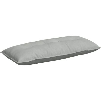 vidaXL Poduszka na plecy Jasnoszary 120 x 50 cm Tkanina sztruksowa vidaXL Poduszka na plecy Jasnoszary 120 x 50 cm Tkanina sztruksowa