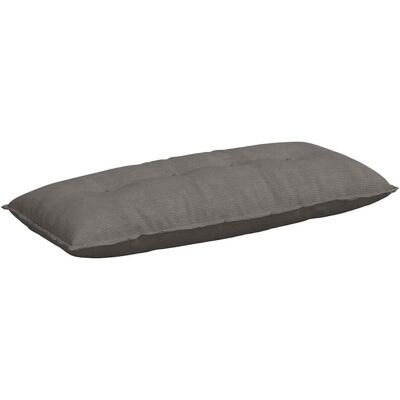 vidaXL Poduszka na plecy Jasnoszary 120 x 50 cm Tkanina sztruksowa vidaXL Poduszka na plecy Jasnoszary 120 x 50 cm Tkanina sztruksowa