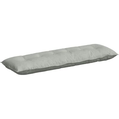 vidaXL Poduszka na plecy Jasnoszary 160 x 50 cm Tkanina sztruksowa vidaXL Poduszka na plecy Jasnoszary 160 x 50 cm Tkanina sztruksowa