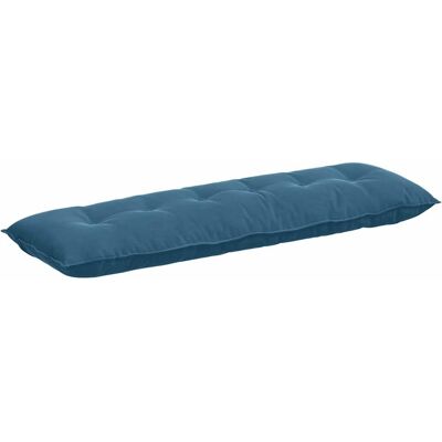 vidaXL Poduszka na plecy Niebieski 160 x 50 cm Tkanina sztruksowa vidaXL Poduszka na plecy Niebieski 160 x 50 cm Tkanina sztruksowa