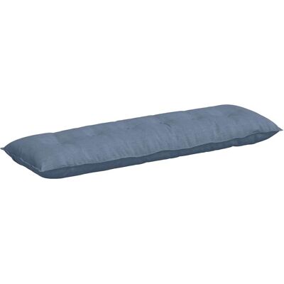 vidaXL Poduszka na plecy Niebieski 160 x 50 cm Tkanina sztruksowa vidaXL Poduszka na plecy Niebieski 160 x 50 cm Tkanina sztruksowa