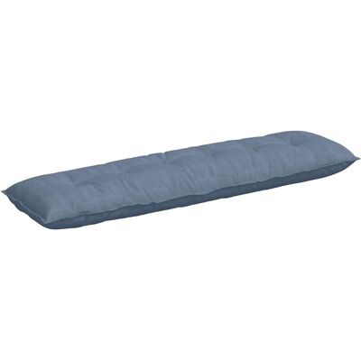 vidaXL Poduszka na plecy Niebieski 180 x 50 cm Tkanina sztruksowa vidaXL Poduszka na plecy Niebieski 180 x 50 cm Tkanina sztruksowa