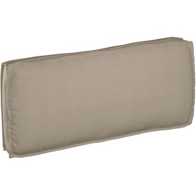 vidaXL Poduszka Pallet do siedzenia/oparcia taupe 120x50x12 cm z materiału oxford vidaXL Poduszka Pallet do siedzenia/oparcia taupe 120x50x12 cm z materiału oxford