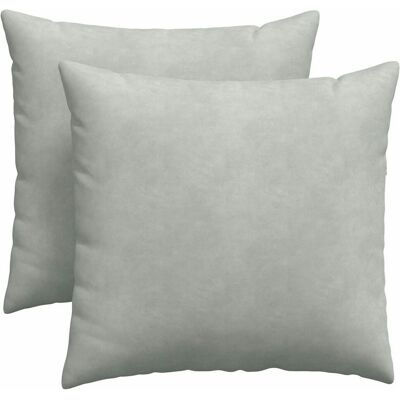 vidaXL Poduszki na sofę 2 pcs Jasnoszary 45 x 45 cm Tkanina sztruksowa vidaXL Poduszki na sofę 2 pcs Jasnoszary 45 x 45 cm Tkanina sztruksowa