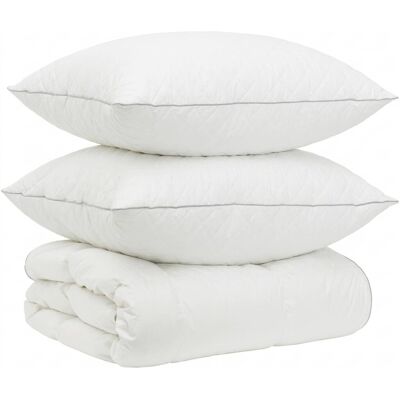 Vidaxl Zestaw Kołdry 90% Z Gęsiego Puchu Fulda 3 Pcs 135 X 220 Cm Vidaxl Zestaw Kołdry 90% Z Gęsiego Puchu Fulda 3 Pcs 135 X 220 Cm