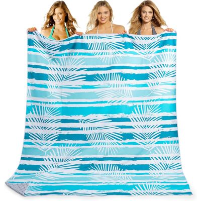 Inny producent Koc Plażowy Duży 200x145 Cm Szybkoschnący Ręcznik Z Mikrofibry Inny producent Koc Plażowy Duży 200x145 Cm Szybkoschnący Ręcznik Z Mikrofibry