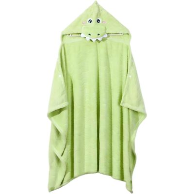 Inny producent Ręcznik Szlafrok Z Kapturem Zielony 80x120 Cm Miękki Chłonny Dla Dziecka Inny producent Ręcznik Szlafrok Z Kapturem Zielony 80x120 Cm Miękki Chłonny Dla Dziecka