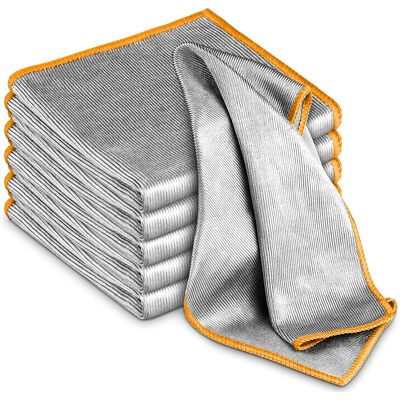 Inny producent Ściereczki z mikrofibry 6 szt. 30x30 cm dwustronne do szyb i kuchni Inny producent Ściereczki z mikrofibry 6 szt. 30x30 cm dwustronne do szyb i kuchni