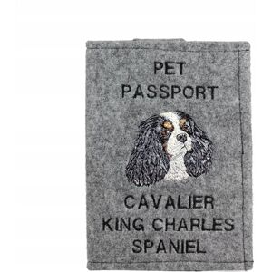 Art-Dog - Cavalier King Charles Spaniel - Filc - 17x12.5 cm - Portfel podróżny Art-Dog - Cavalier King Charles Spaniel - Filc - 17x12.5 cm - Portfel podróżny