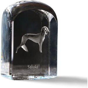 Chart perski, Saluki I - kryształowa kostka ze zdjęciem, zdjęcie psa w krysztale, sześcienny przycisk do papieru marki Art-Dog Chart perski, Saluki I - kryształowa kostka ze zdjęciem, zdjęcie psa w krysztale, sześcienny przycisk do papieru marki Art-Dog