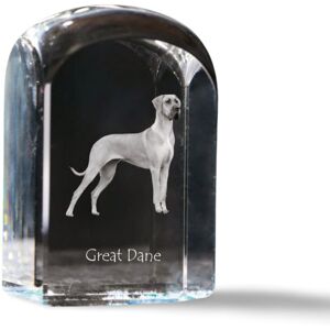 Dog niemiecki - kryształowa kostka ze zdjęciem, zdjęcie psa w krysztale, sześcienny przycisk do papieru marki Art-Dog Dog niemiecki - kryształowa kostka ze zdjęciem, zdjęcie psa w krysztale, sześcienny przycisk do papieru marki Art-Dog