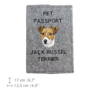 Art-Dog - Jack Russell Terrier - Passport Holder Art-Dog - Jack Russell Terrier - Passport Holder