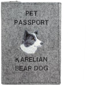 Cane orso della Carelia - Portapassaporto Cane orso della Carelia - Portapassaporto