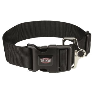 Trixie Obroża Premium XXL, M–L: 40–60 cm/50 mm, czarna