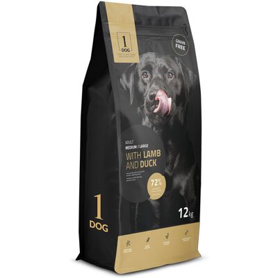 United 1Dog Adult 12Kg Lamb Duck Jagnięcina Kaczka M/L Bez Zbóż United 1Dog Adult 12Kg Lamb Duck Jagnięcina Kaczka M/L Bez Zbóż