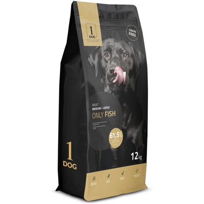 United 1DOG ADULT 12KG ONLY FISH RYBA M/L BEZ ZBÓŻ United 1DOG ADULT 12KG ONLY FISH RYBA M/L BEZ ZBÓŻ