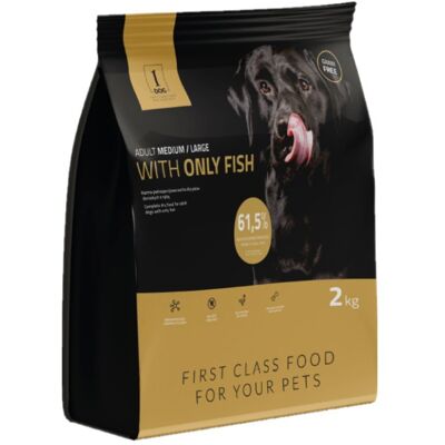 United 1Dog Adult Only Fish Medium Large Bez Zbóż I Kurczaka 2Kg Dla Psa United 1Dog Adult Only Fish Medium Large Bez Zbóż I Kurczaka 2Kg Dla Psa