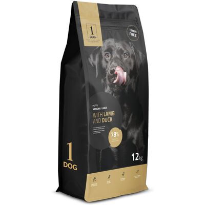 United 1Dog Puppy 12Kg Lamb Duck Jagnięcina Kaczka M/L Bez Zbóż United 1Dog Puppy 12Kg Lamb Duck Jagnięcina Kaczka M/L Bez Zbóż