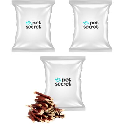 2+1 Paluszki rybne z kaczką 500g, przysmak dla psa Pet Secret 2+1 Paluszki rybne z kaczką 500g, przysmak dla psa Pet Secret