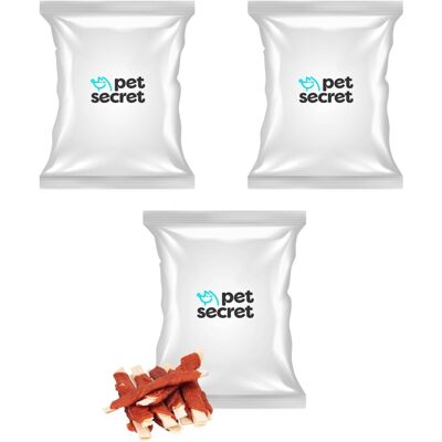 2+1 Paluszki rybne z królikiem 500g, przysmak dla psa Pet Secret 2+1 Paluszki rybne z królikiem 500g, przysmak dla psa Pet Secret