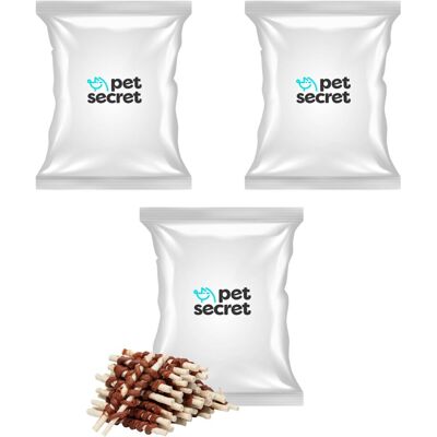2+1 Twister z kaczką 500g, przysmak dla psa Pet Secret 2+1 Twister z kaczką 500g, przysmak dla psa Pet Secret