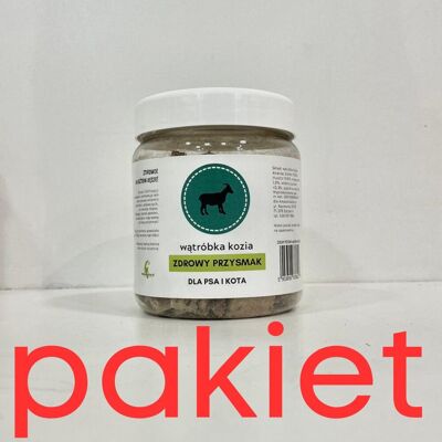 3 X Liofilizowana Wątróbka Kozia 80G Dla Psa I Kota Alergia Pokarmowa Zdrowy Przysmak 3 X Liofilizowana Wątróbka Kozia 80G Dla Psa I Kota Alergia Pokarmowa Zdrowy Przysmak