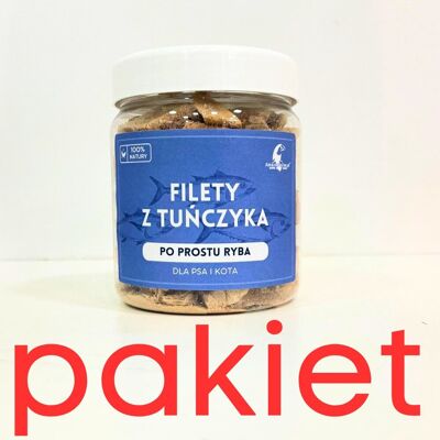 3 X Liofilizowane Filety Z Tuńczyka 70G Dla Psa I Kota Na Skórę I Sierść Alergia Pokarmowa Zdrowy Przysmak 3 X Liofilizowane Filety Z Tuńczyka 70G Dla Psa I Kota Na Skórę I Sierść Alergia Pokarmowa Zdrowy Przysmak