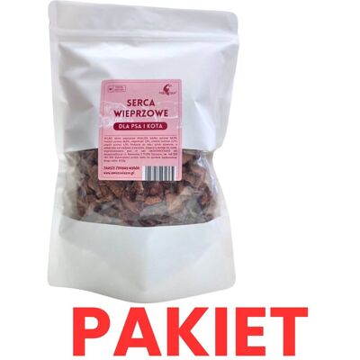Zdrowy Przysmak 3X 200G LIOFILIZOWANE SERCA WIEPRZOWE Zdrowy Przysmak 3X 200G LIOFILIZOWANE SERCA WIEPRZOWE
