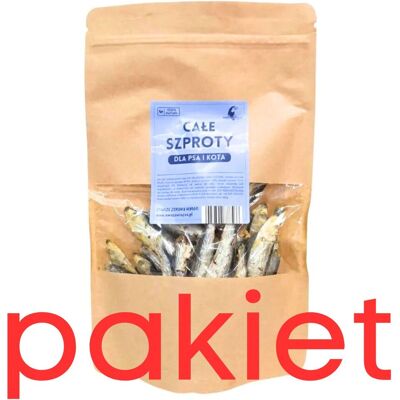 3X LIOFILIZOWANE SZPROTKI 80G DLA PSA I KOTA ŹRÓDŁO KWASÓW OMEGA 3 WITAMINY D B6 B12 ZDROWY PRZYSMAK 3X LIOFILIZOWANE SZPROTKI 80G DLA PSA I KOTA ŹRÓDŁO KWASÓW OMEGA 3 WITAMINY D B6 B12 ZDROWY PRZYSMAK