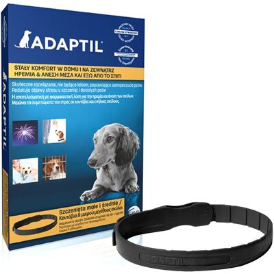 Obroża przeciwlękowa Ceva Adaptil dla psa - S-M (45cm) Obroża przeciwlękowa Ceva Adaptil dla psa - S-M (45cm)