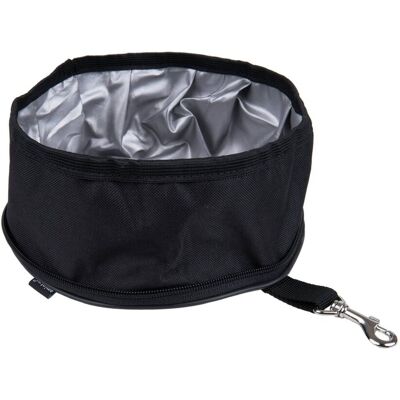 Amiplay Miska podróżna amiTravel S/M śr.19cm czarna Amiplay Miska podróżna amiTravel S/M śr.19cm czarna
